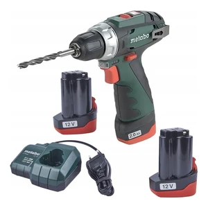 Дрель-шуруповерт Metabo PowerMaxx BS Basic (2 АКБ+ЗУ) (600984000)